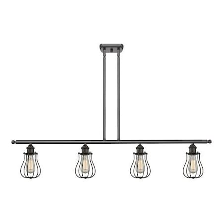 Innovations Lighting 4 Light Barrington 48 Inch Island Light, 688594 516-4I-BK-513